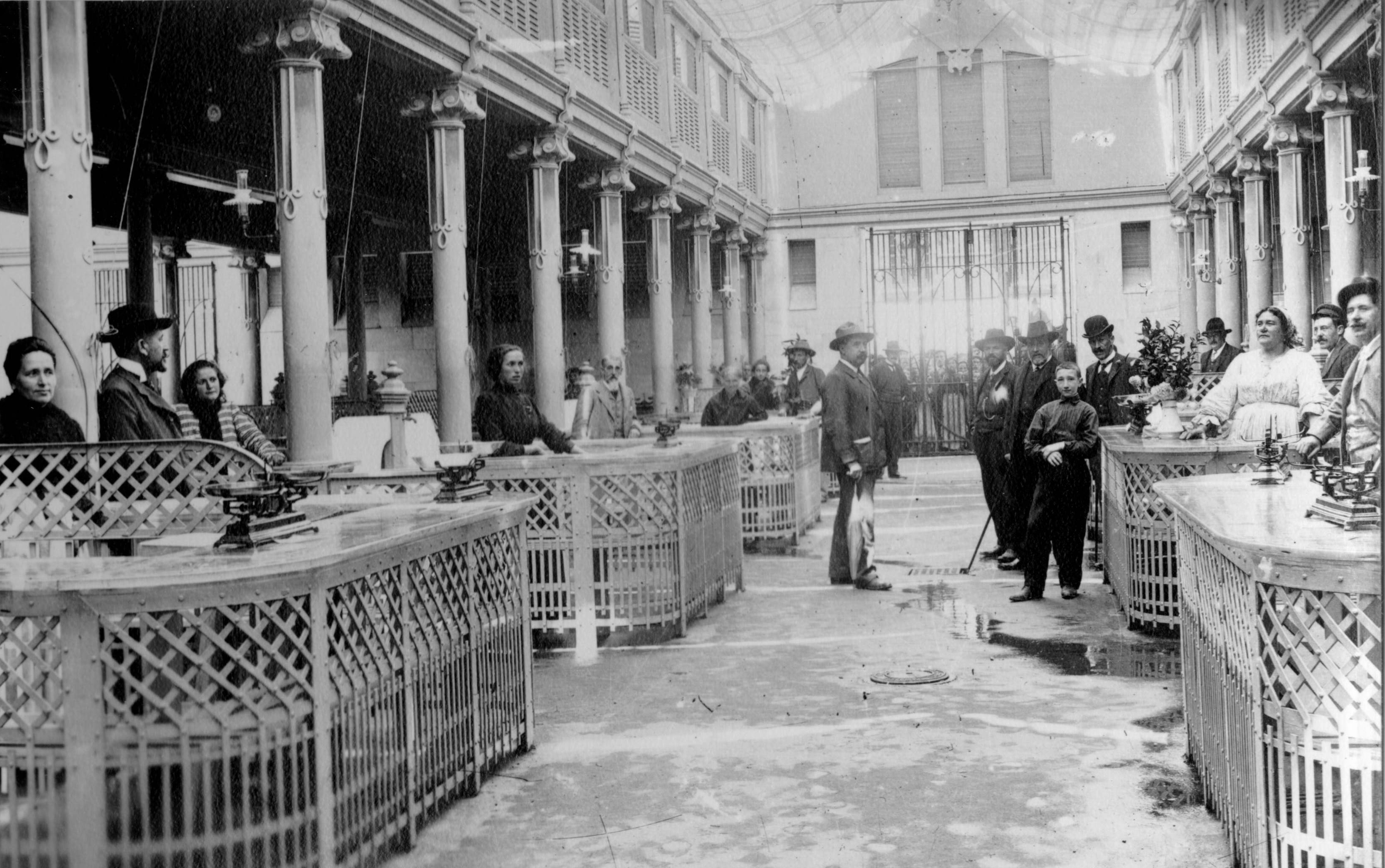 Inauguración del Mercado de pescado, 1912